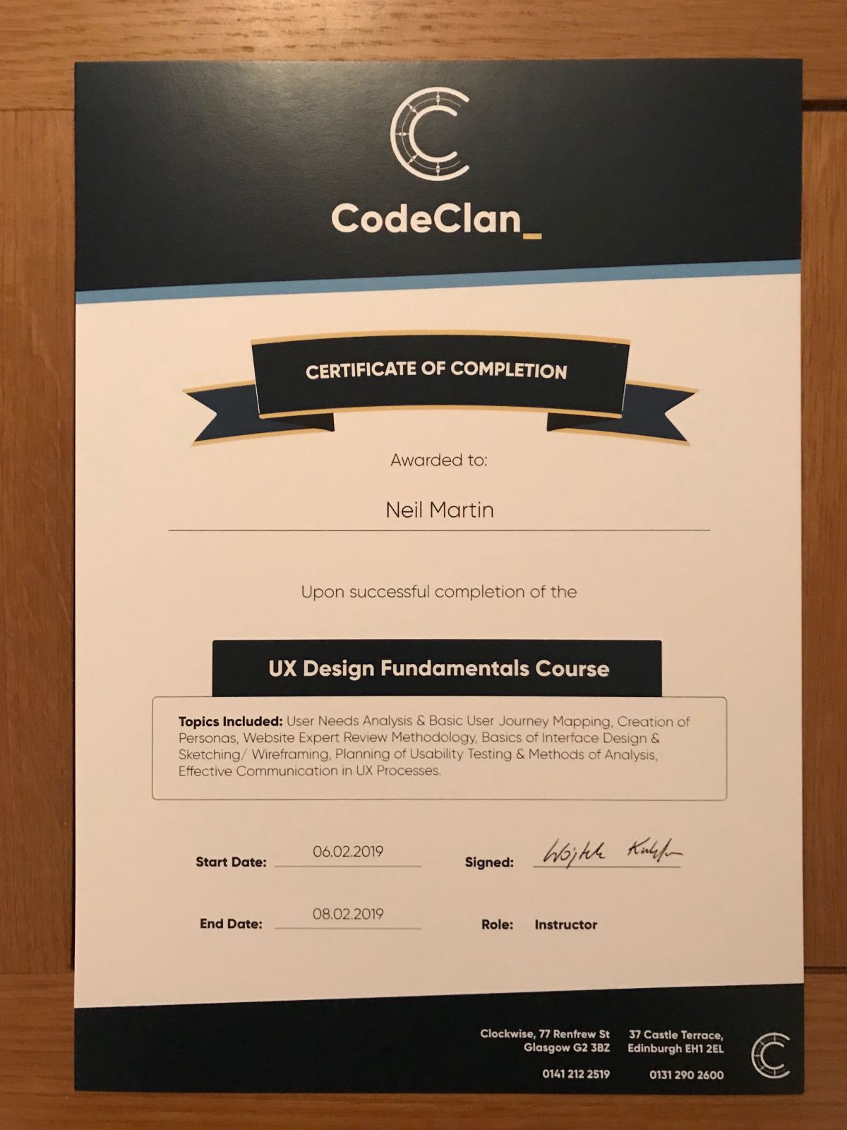 UX Design Fundamentals